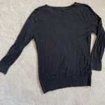H&M  gray lightweight cable knit sweater size large Photo 3