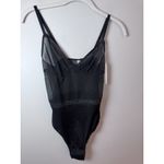 Jason Wu  Womens Black Adjustable Snap Gusset Thong Back Intimates Bodysuit S NWT Photo 10