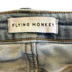 Vervet Flying Monkey Skinny Women’s Jeans Distressed Mid Rise size 31 - Style D3680 Photo 7