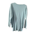 Cyrus Women's  Light Blue Long Sleeve Crew Neck Sweater Size L Photo 2