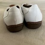 Sesto Meucci  White & Brown Leather Loafers Size‎ 8 Photo 9