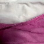 Anne cole Bikini Top 90s Y2K inspired Mess Double Layer Pink White Early 2000s Photo 1