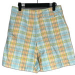 Liz Claiborne Liz Gold by Plaid Checkered Golf Skort Size 10 Photo 2