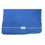 Lilly Pulitzer Cobo Boatneck Sweater LARGE Heather Coastal Blue Oversized Boho Photo 7