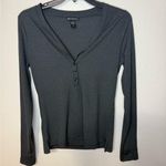 Athleta  Uptempo Ribbed Henley Top Photo 0