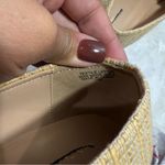 Ann Taylor NWOT Chain Bit Straw Loafers In Natural Size 11M Photo 9