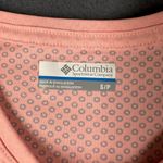 Columbia Womens Small Peach Coral Long Sleeve Pullover PFG Tee Top Shirt Photo 3