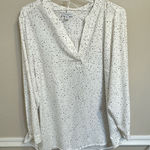 Carolina belle  Ivory Blouse with Black Speckles Photo 0