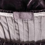 CP Shades  Sleeveless Front Pleated Mini Dress Purple Crushed Velvet Size XS Photo 4