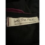 Free People Black Multicolor Striped Knit Long Sleeve Pullover Tee T-Shirt Top S Photo 3