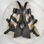 Alegria Sarah Oh Snap Sandals Womens 39 / 8.5 Glitter Sparkle Metallic Leather Photo 10