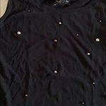 Generation Love  Black Tan Top w Silver Grommets Photo 5