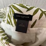 Ann Taylor Green And White Palm Leaf Print Skirt Size 4 Photo 6