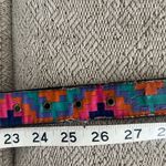 Vintage novo Colorful Striped Women's Belt Pink Photo 4