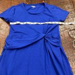 Old Navy  maternity blue dress size medium. Photo 4