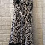 Signature‎ by Sangria halter floral dress Black Size 10 Photo 3