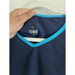 Juno Active QuikEnergy Short Sleeve Swim Sun Top Turquoise Black Women's Size 4X Photo 5