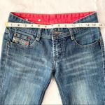 EXIT Medium Wash Denim Bermuda Jean Shorts Size 25 Photo 3