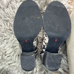 Blondo  Waterproof leather snake print block heel ankle boots women’s size 6.5 Photo 8