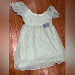 Justify  mini Dress in Soft Green Photo 7