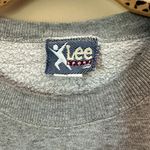 Lee Vintage  Sport Gray Sunflower Floral Bouquet Crewneck Sweatshirt Photo 3