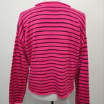 Pacific&Co Bkg &  New York Pink & Gray Dtrive Vneck Slouchy Sweater Size One Size Photo 3