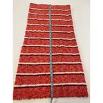 Ann Taylor Boucle Knit Midi Straight Striped Skirt NWT Sz M Stretchy Cotton Pink Photo 8