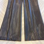 Banana Republic Women’s Dark Grey Shimmer Wide Leg Pants Gray Size 4 Photo 3