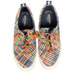 Sperry Shoes Women's Size 7 Top-Sider Plaid Boat Memory Foam Comfort Casual Photo 3