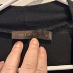 The Limited  Black Sleeveless Drape Neck Top Womens Size L Classic Minimalist Photo 2