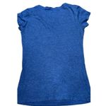 MLB LA Dodgers VNeck Fitted Med Blue Baseball Womens Tee Photo 4