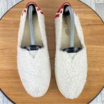 Toms  Alpargata Sherpa Cup Sole Faux Shearling Slip On Sneaker‎ Shoes Ivory 9 Photo 4