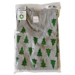 Hanna Andersson Tannenbaum Christmas tree holiday print scoop neck pajama top Size L Photo 3