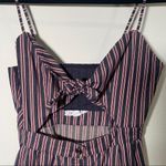 Red, White, and Blue Striped Summer Dress Size S Red Photo 3