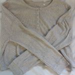 PacSun Beige Long Sleeve Top Photo 0