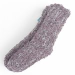 Muk Luks Lavender Cabin Socks Shea Butter Infused No Slip S/M 6 Photo 1