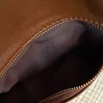 Gianni Conte Classic Tan Leather Shoulder Bag Brown Photo 3
