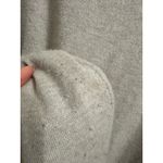 autumn cashmere  women's oatmeal ruffled slit‎ hem sweater size Medium Photo 4