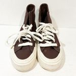 Converse  Size 10 Chocolate Brown Cruise Tiny Tattoos Platform Sneakers Photo 1