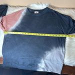 Anthropologie Sundry Terry Oversize Sweatshirt in Terracotta & Charcoal Size 1/S Photo 5