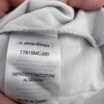 n:philanthropy Leonardo Knot Front Short Casual Shirtdress Grey Small New Photo 21