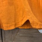 NWT Oh My Gauze! Women's Orange Casual Short Sleeve Top, Size S/M Photo 1