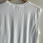 AGOLDE Raya Muscle Cotton-Jersey T-Shirt White Photo 9
