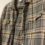 Old Navy the boyfriend shirt oversize flannel Photo 2
