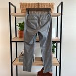 Banana Republic Sloan Mid-Rise Twill Gray Dress Pant Trouser, 0 Photo 4