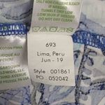 Lilly Pulitzer  Emile Dress Iris Blue Zanzibar Zoo Sleeveless V-Neck Floral S Photo 8