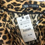 ZARA  Animal Print Skater Skirt Photo 1