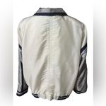 Petite Sophisticate Vintage 80s Windbreaker Jacket Woman’s Size Large Nautical Design Crest VGUC Photo 4