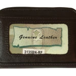 Roma Leather RFID blocking wallet brown Photo 0