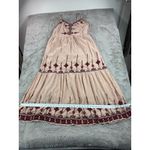 Idyllwind Miranda Lambert Embroidered Maxi Dress Peach XXL Cottage Boho Festival Photo 10